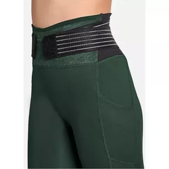 TOMMIE COPPER ADJUSTABLE LOWER BACK SUPPORT COMPRESSION LEGGINGS Size XL - Picture 4 of 7